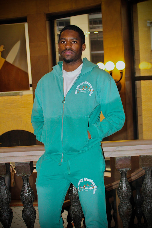 Green Monarch SweatSuit