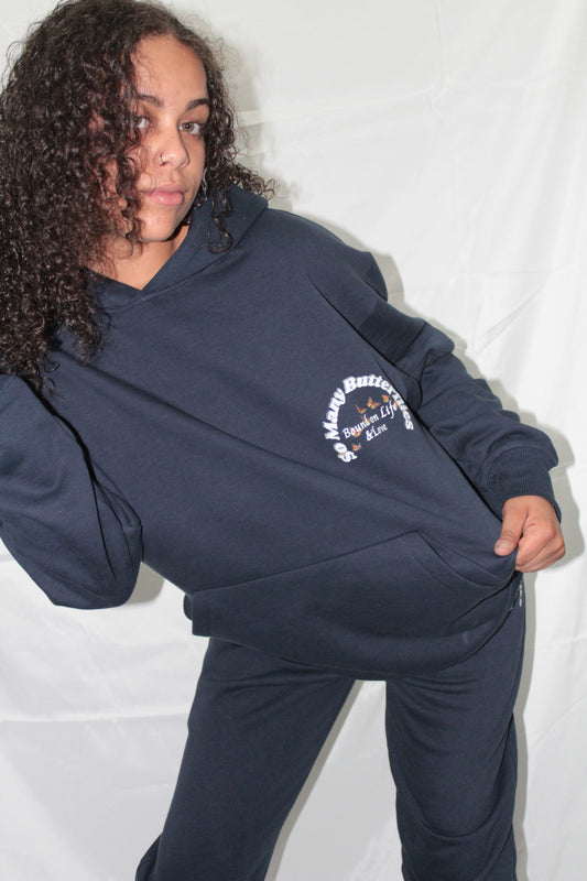 Navy Blue Monarch Butterflies