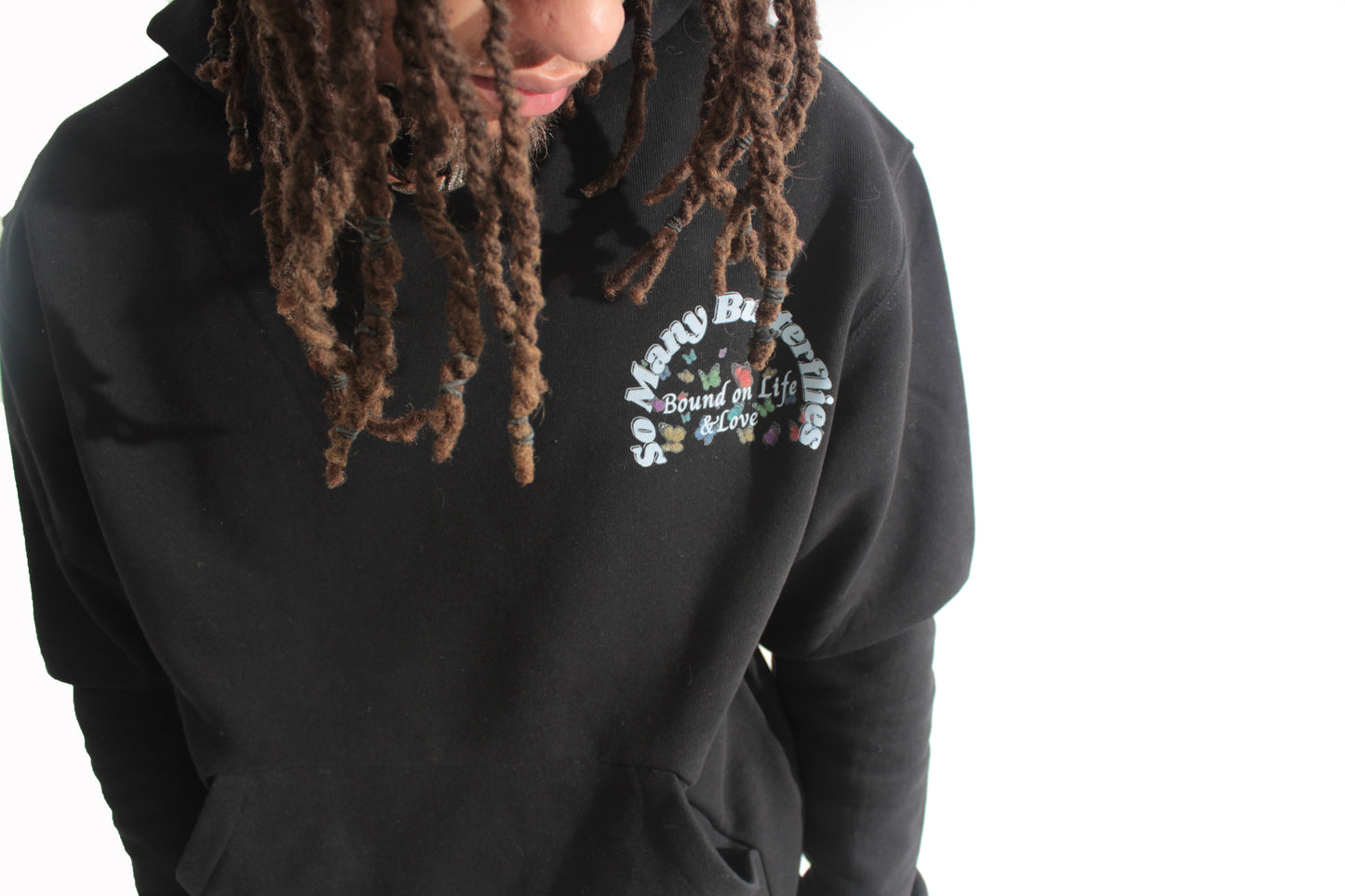 (Black) So Many Butterflies Heavyweight Sweatsuit