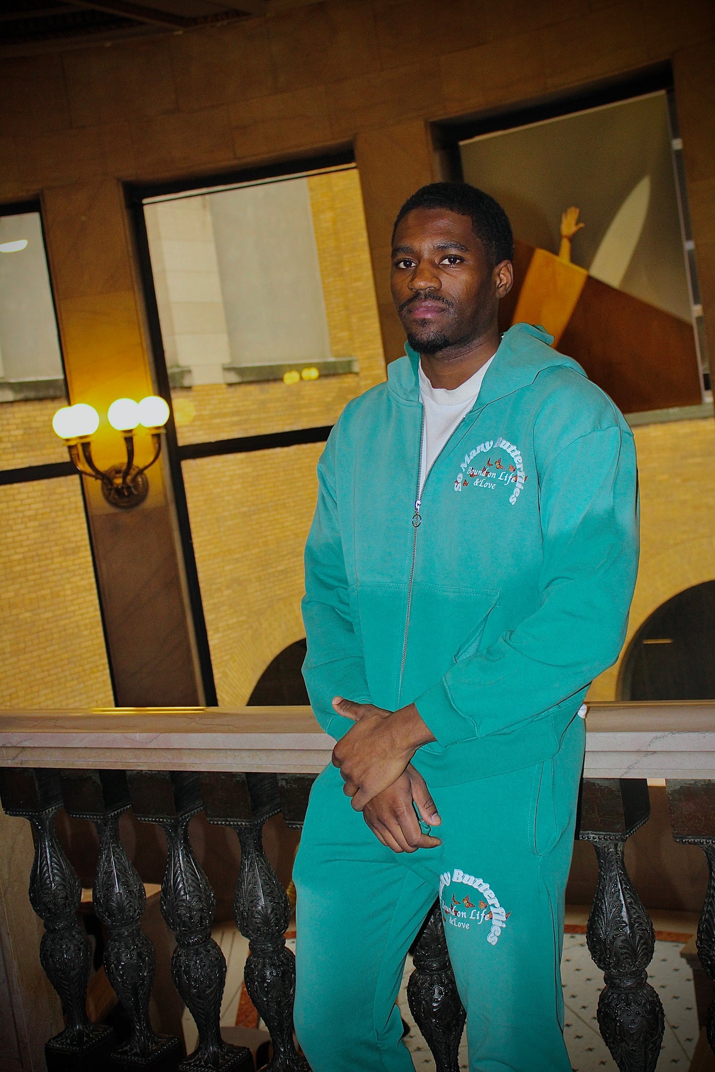 (Green Monarch) So Many Butterflies SweatSuit