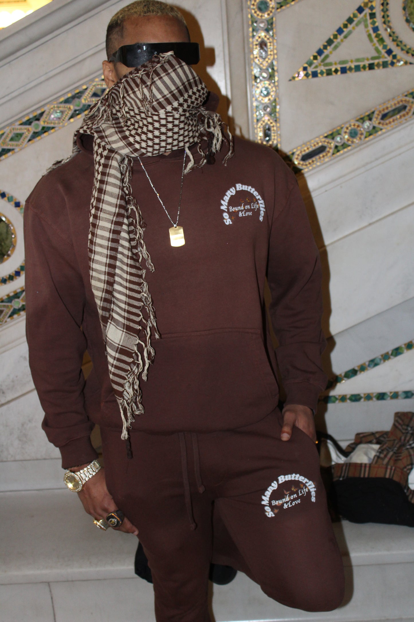 (Brown Monarch) So Many Butterflies SweatSuit