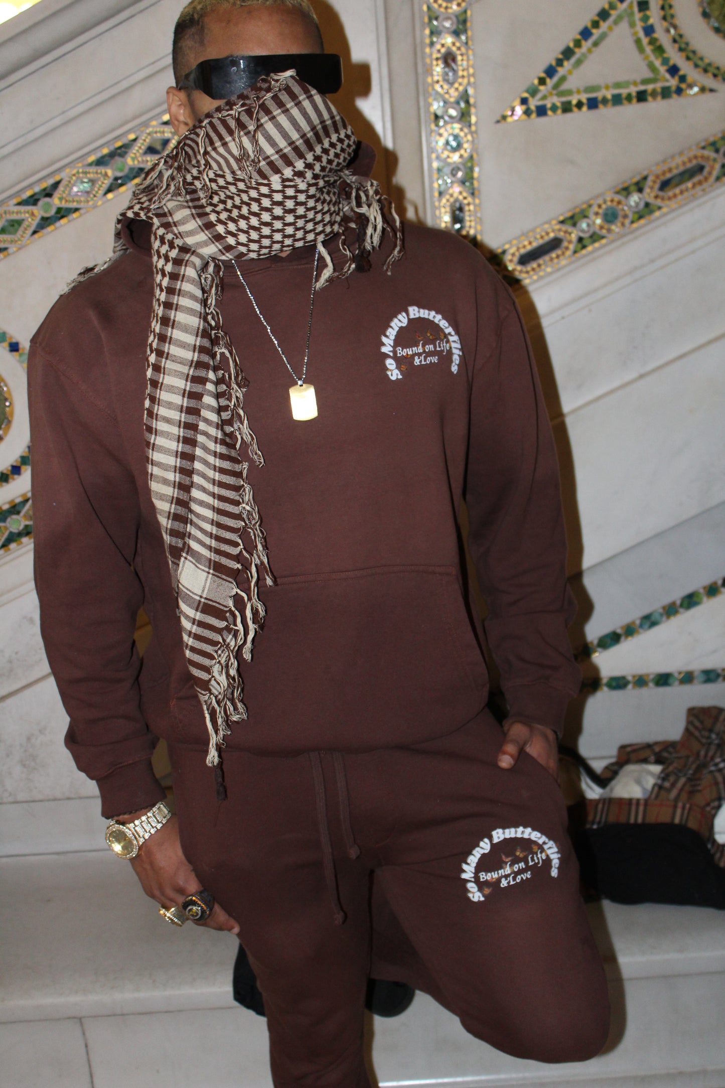 (Brown Monarch) So Many Butterflies SweatSuit