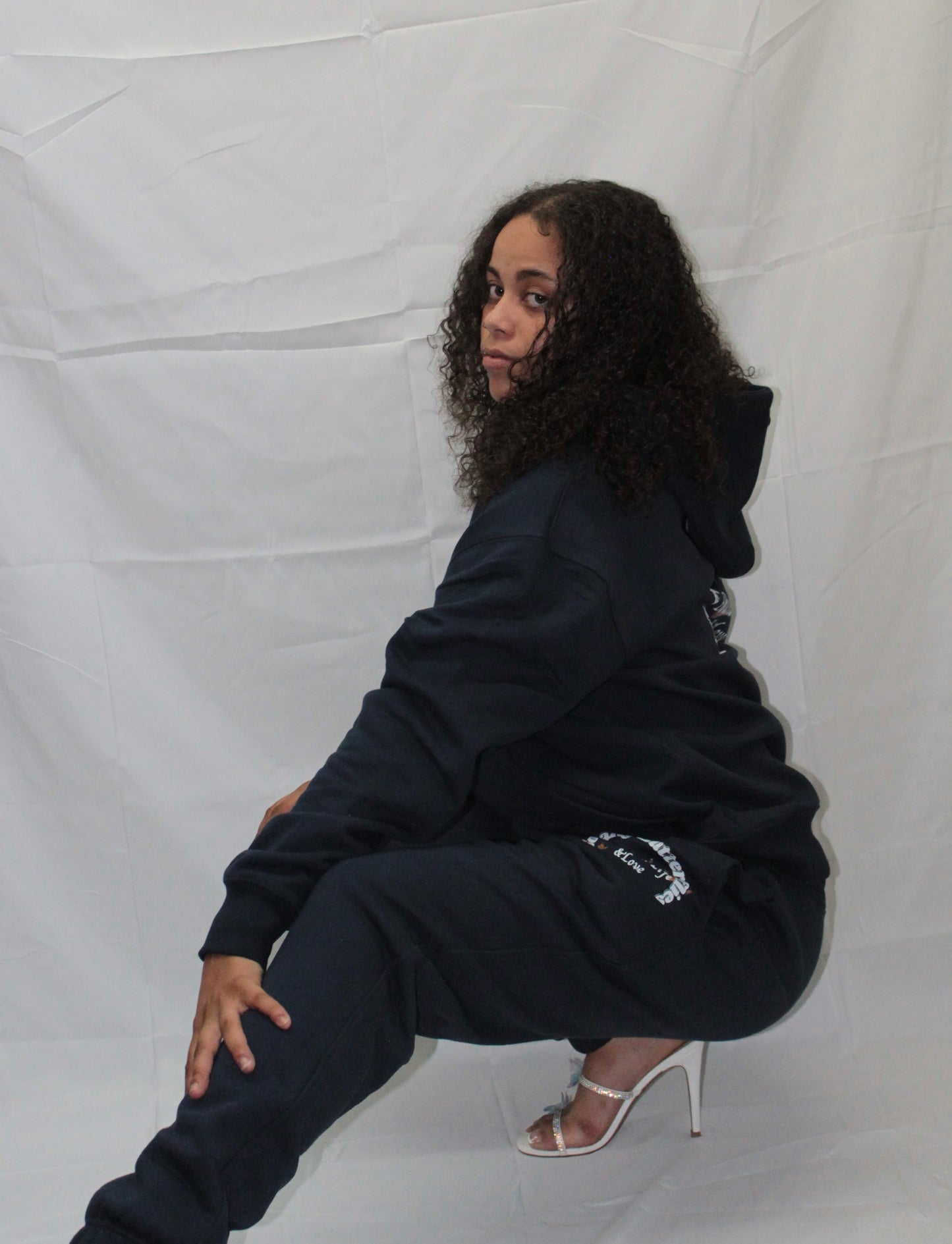 (Navy Blue Monarch) So Many Butterflies SweatSuit