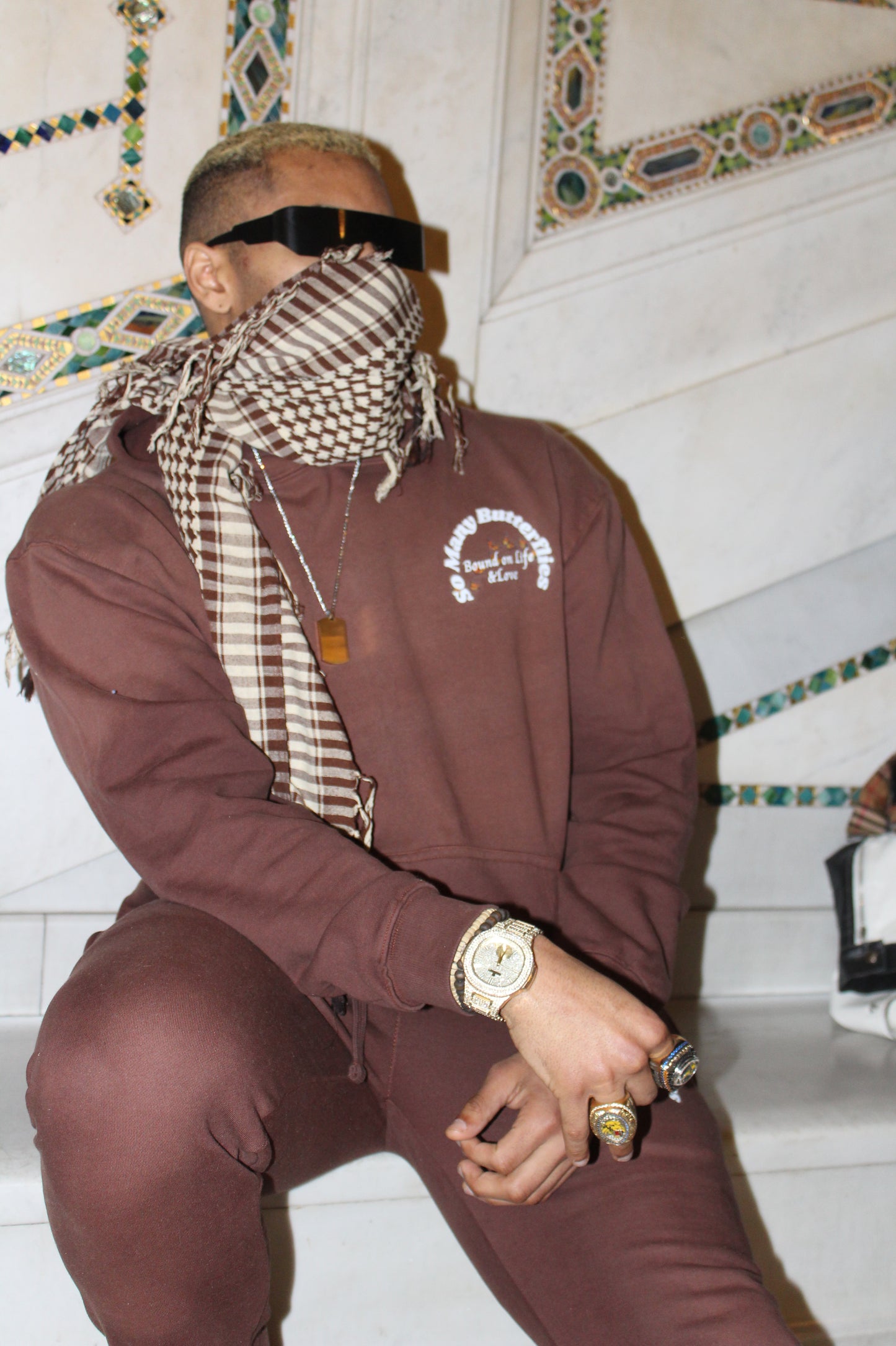 (Brown Monarch) So Many Butterflies SweatSuit
